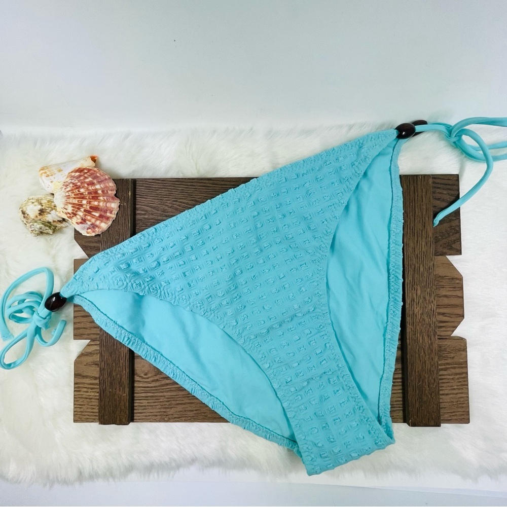 Heidi Klein Blue Swim Bottom
